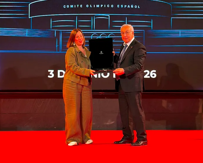 Irun recibe el reconocimiento del Comité Olímpico Español por su apoyo histórico al deporte