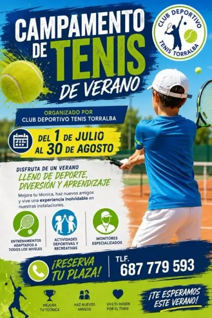 Tinajo organiza un campamento de tenis de verano en Mancha Blanca