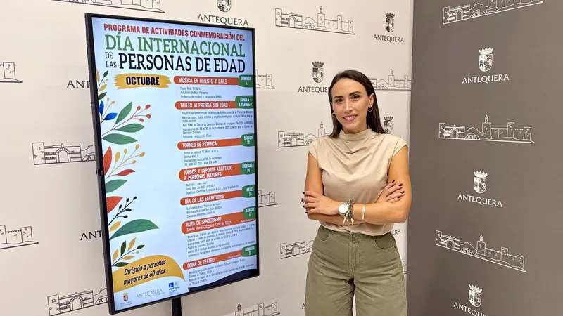 Antequera celebra el Día de las Personas Mayores con un programa de actividades culturales y de ocio