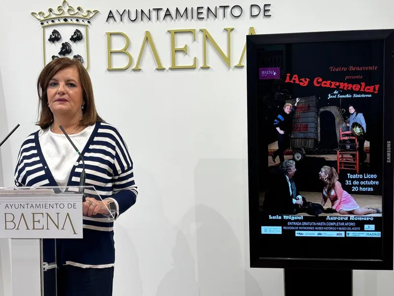 El Teatro Liceo de Baena acoge la obra '¡Ay, Carmela!' con entrada gratuita