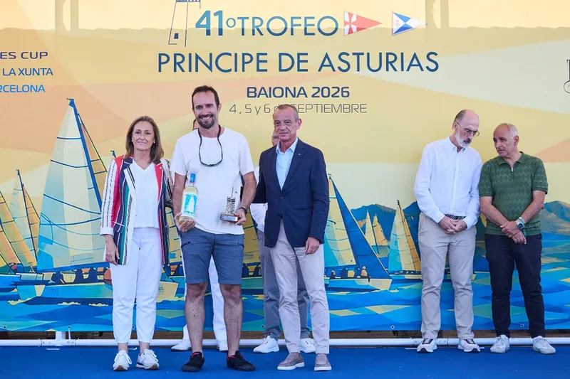 Luisa Sánchez clausura el 41º Trofeo Príncipe de Asturias de vela en Baiona