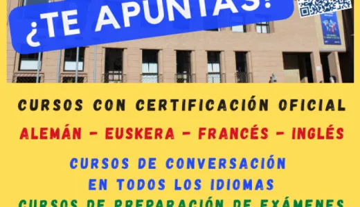 Escuela Oficial de Idiomas de Tudela abre plazo de matriculación para el curso 2026/2027