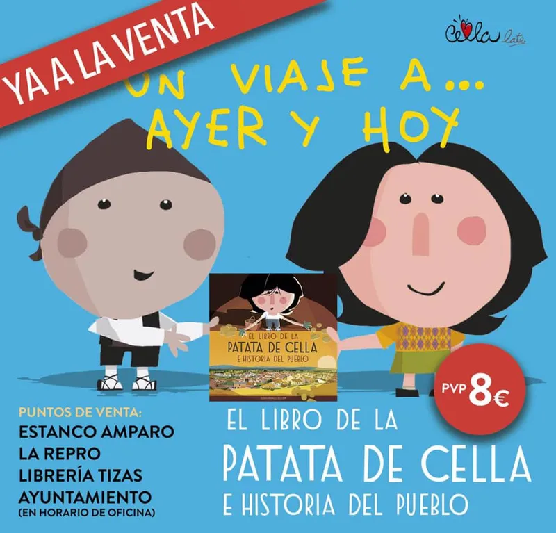 Cella presenta un libro que narra la historia del municipio y su afamada patata