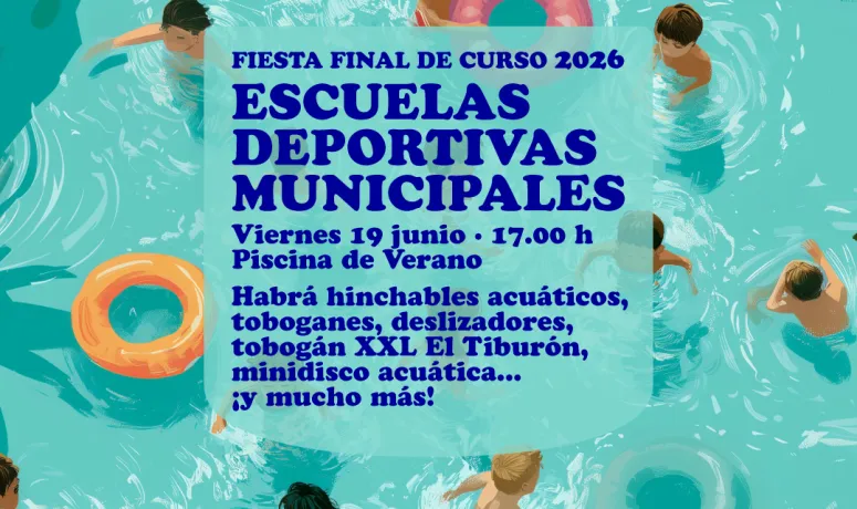 Burjassot celebra el fin de curso de las Escuelas Deportivas Municipales con una fiesta acuática