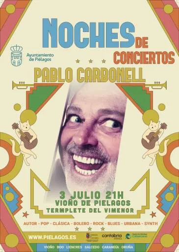 Pablo Carbonell arranca la VI edición de las Noches de Conciertos de Piélagos