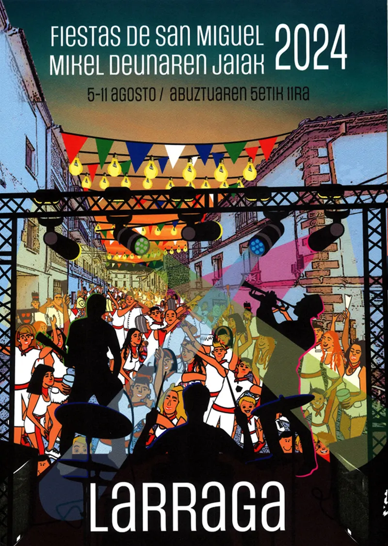 Larraga celebra sus fiestas patronales de San Miguel con un variado programa de actividades