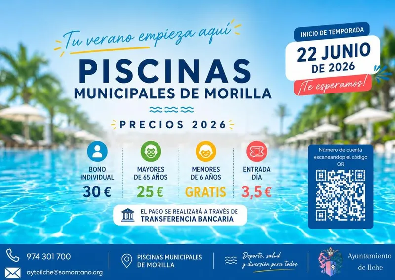 Las piscinas municipales de Fornillos y Morilla abren sus puertas para la temporada estival