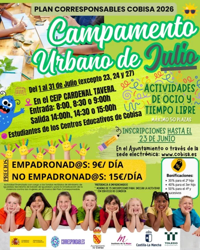 Cobisa abre inscripciones para su campamento de verano en julio