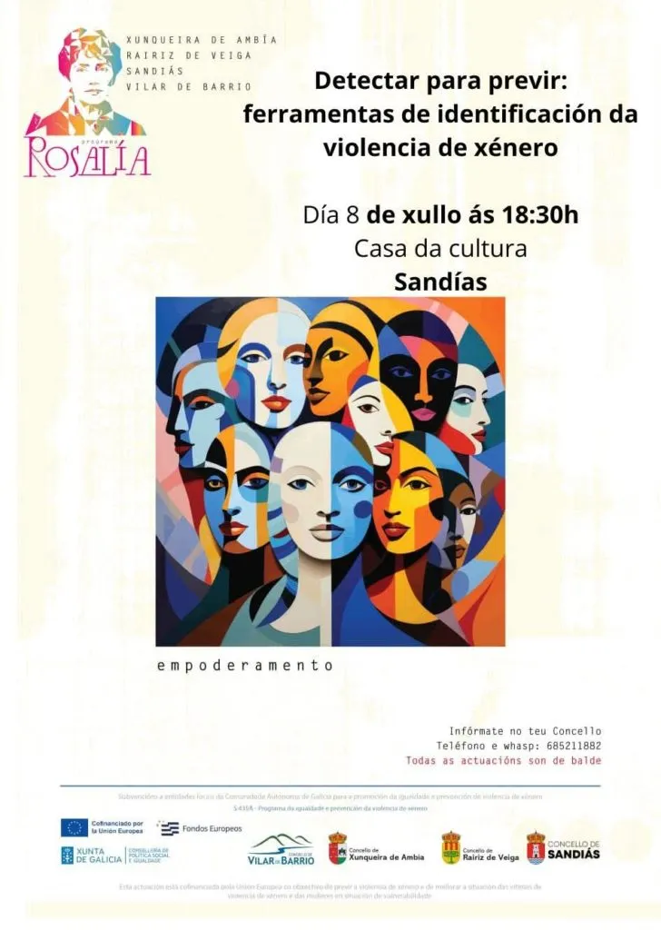Sandiás organiza un encuentro para identificar y prevenir la violencia de género