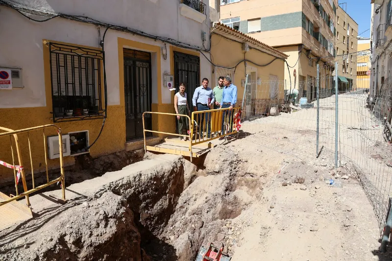 Lorca renueva las calles Oria y Cantoria con una inversión de 84.000 euros para mejorar la accesibilidad