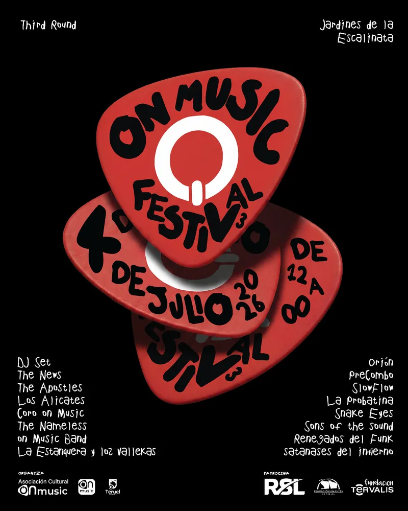 Teruel celebra el On Music Festival en los Jardines de la Escalinata