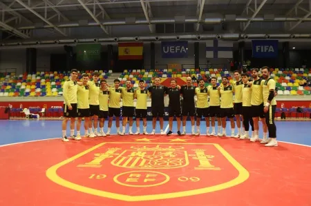 La Selección Española de fútbol sala se prepara en Manzanares para el Mundial 2028