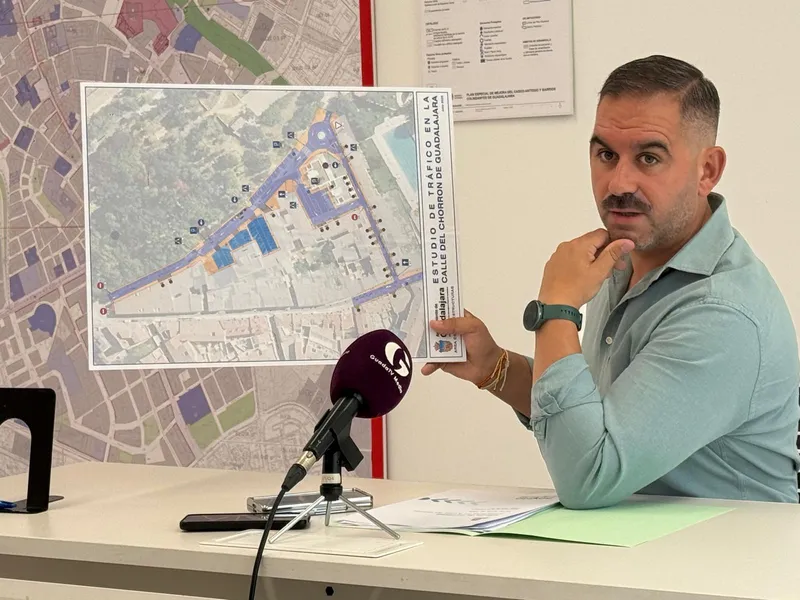 Guadalajara renueva la calle Chorrón con una inversión de 500.000 euros