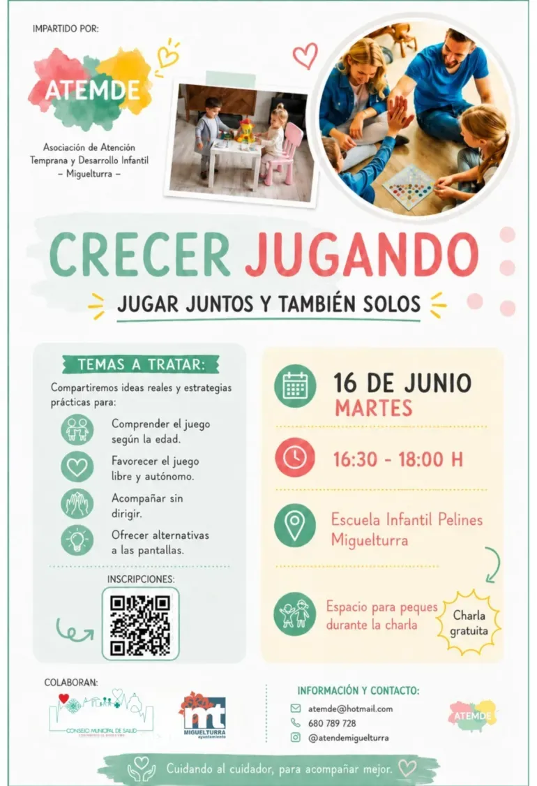 Miguelturra impulsa el juego infantil con un taller para familias y profesionales