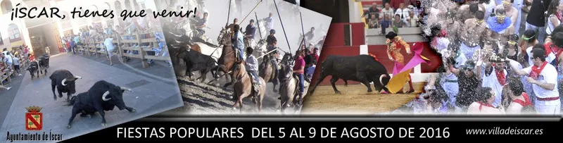 Íscar celebra sus Fiestas Populares de Agosto con cultura y deporte