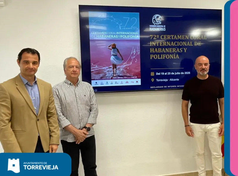 Torrevieja acoge el 72º Certamen Internacional de Habaneras y Polifonía con 15 corales de 13 países