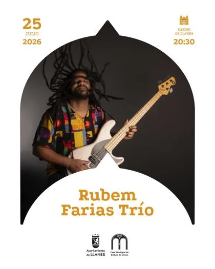 El Casino de Llanes acoge el concierto de Rubem Farias Trío el 25 de julio