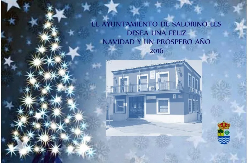El Ayuntamiento de Salorino felicita las fiestas navideñas a sus vecinos