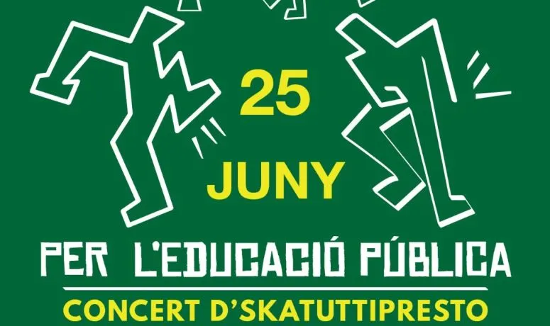 El IES Comarcal de Burjassot organiza una fiesta para defender la educación pública