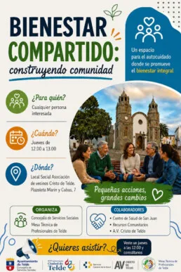 Telde lanza 'Bienestar Compartido' para fomentar el autocuidado y la comunidad