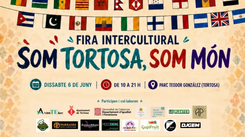 Tortosa celebra su primera feria intercultural 'Som Tortosa, Som Món'