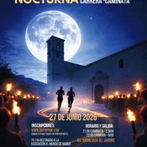 Begíjar celebra la VII Carrera-Caminata Nocturna 'Luz de Luna' el 27 de junio