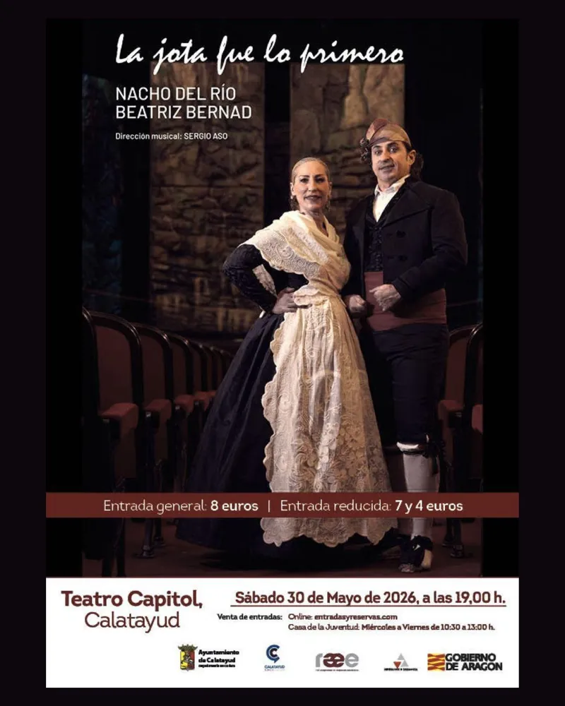 Nacho del Río y Beatriz Bernad celebran 30 años de jota en Calatayud