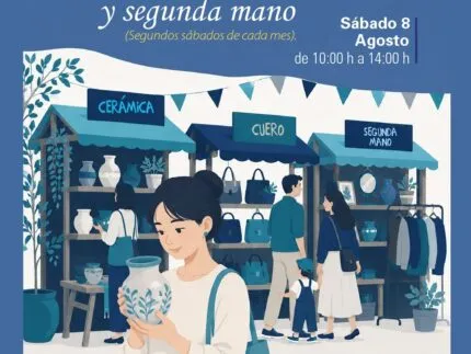 Alpedrete celebra un mercadillo de artesanía y segunda mano el 8 de agosto