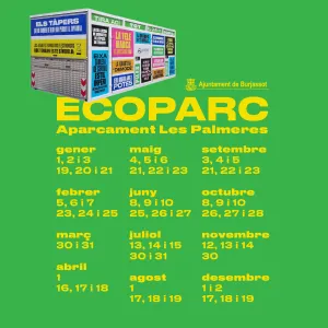 El ecoparque móvil de Burjassot amplía su horario y tipos de residuos aceptados