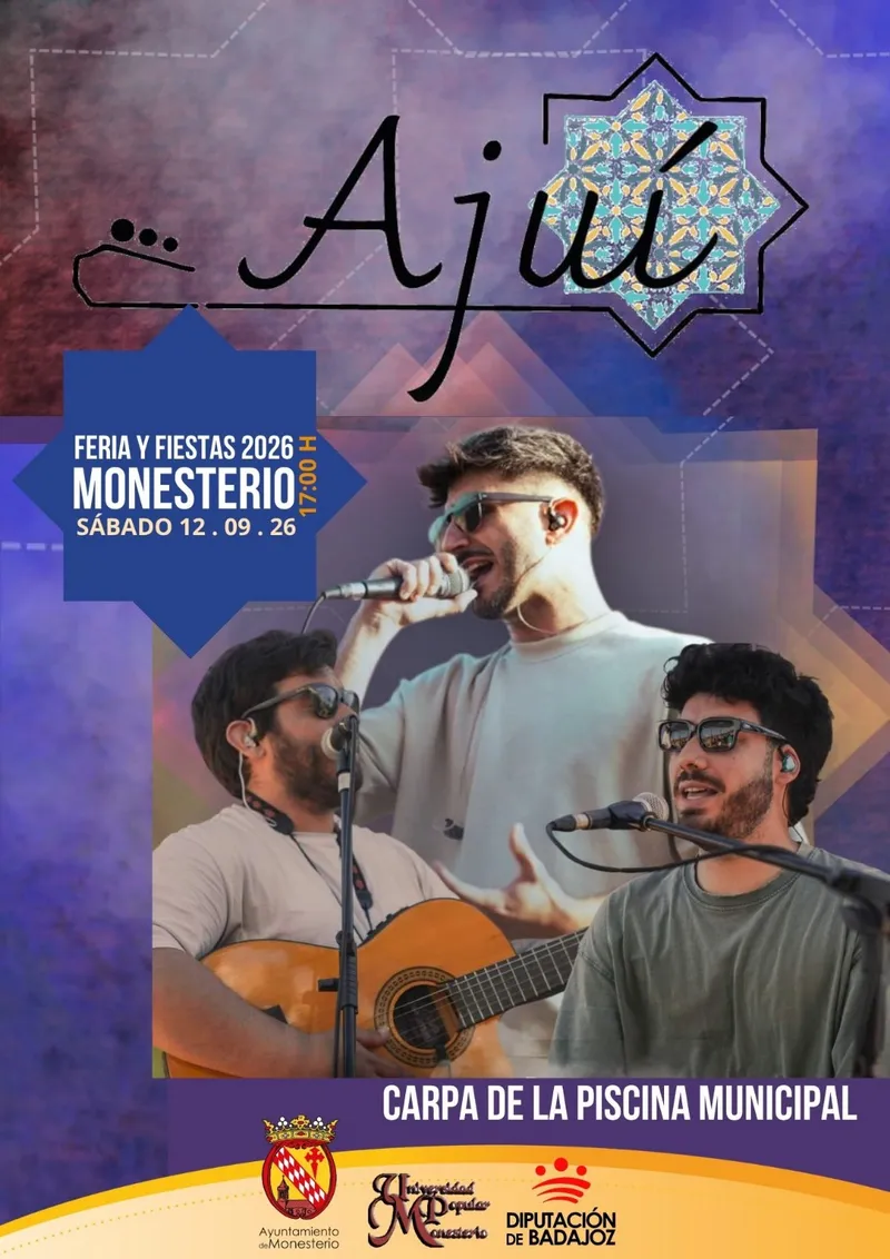 AJUI celebra un concierto el 12 de septiembre de 2026