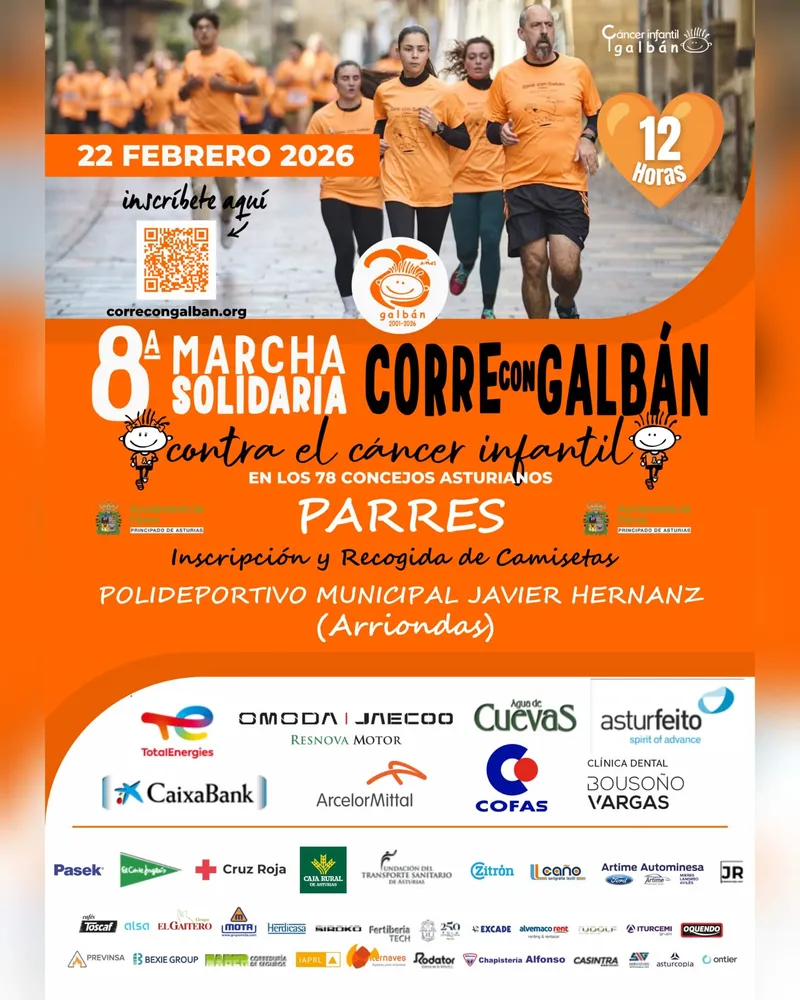 La 8ª Marcha Galbán recorrerá el concejo de Parres