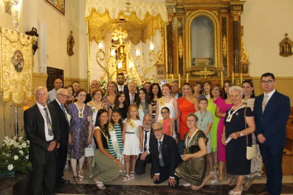 Pedro Muñoz celebra la festividad de la Virgen del Carmen con misa, concierto y procesión