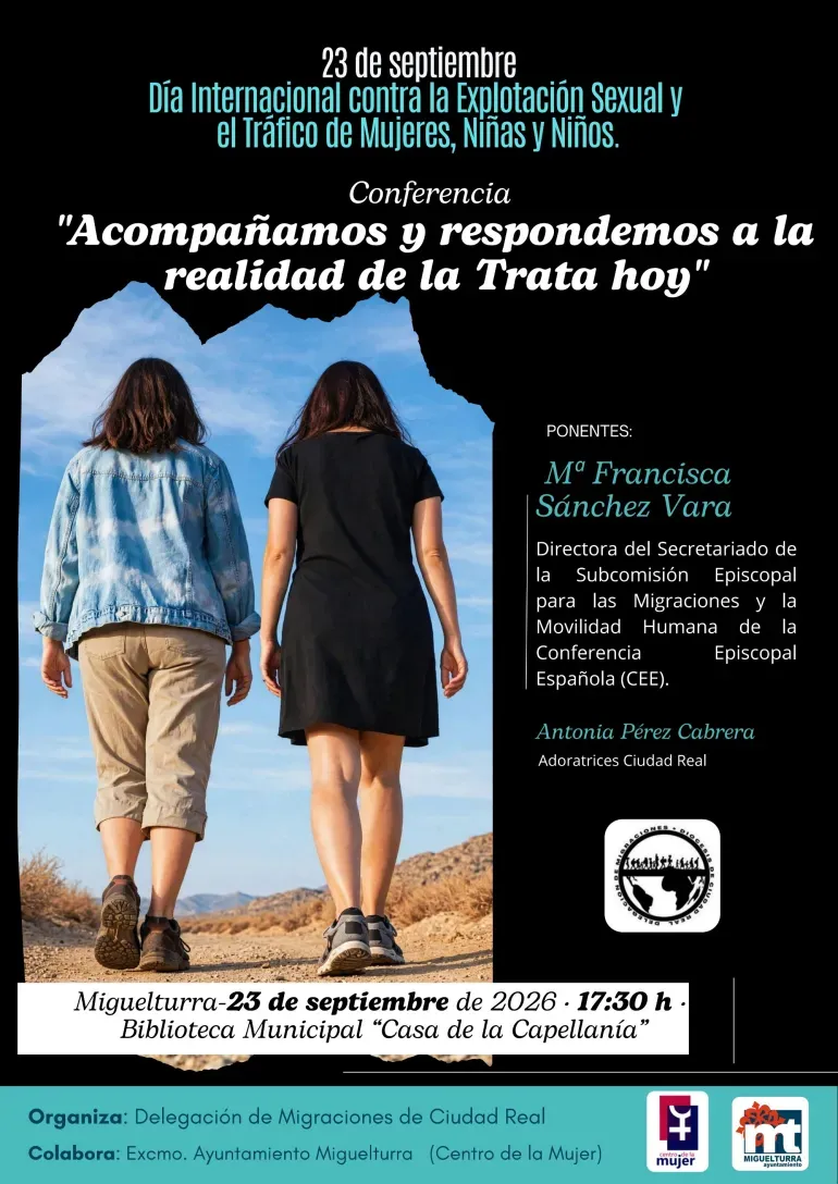Miguelturra acoge una conferencia sobre la trata de personas