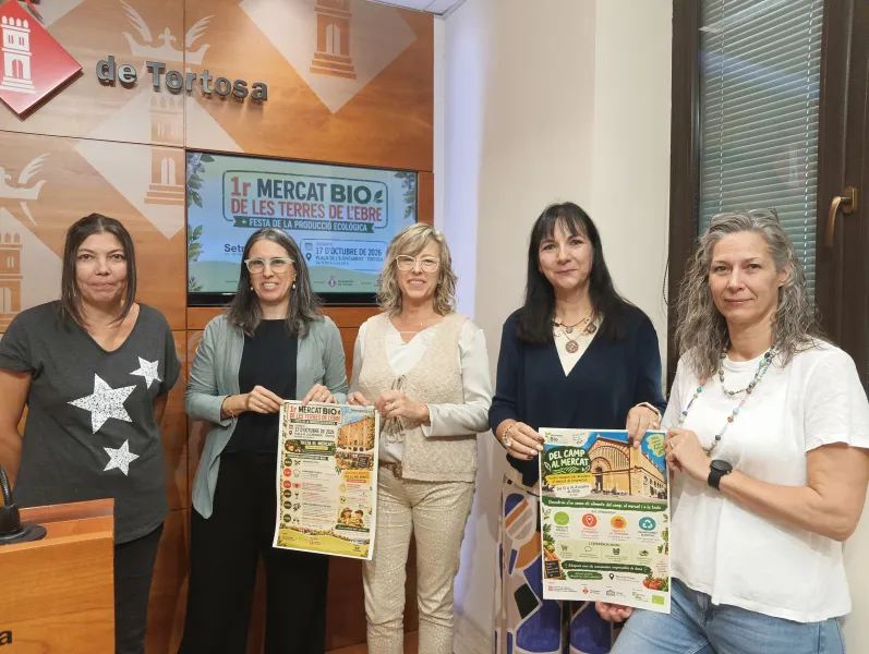 Tortosa acoge la primera edición del Mercat Bio de les Terres de l'Ebre