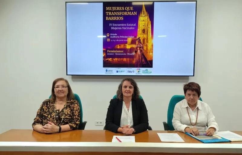 Oviedo acoge el IV Encuentro Estatal de Mujeres Vecinales bajo el lema 'Mujeres que transforman barrios'