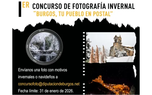 La Diputación de Burgos lanza un concurso fotográfico de invierno con premios atractivos