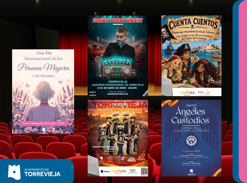 Torrevieja programa seis eventos culturales y sociales para recibir octubre con miles de asistentes