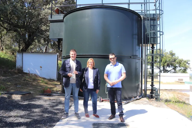 Villar de Plasencia asegura su suministro de agua con un nuevo pozo de telecontrol