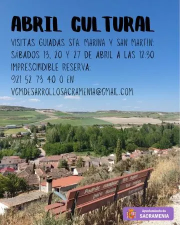 Sacramenia celebra el 'Abril Cultural' con una variada agenda de actividades