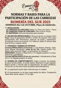 Salobreña convoca el concurso de carrozas para la Romería del Sur 2026