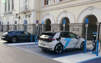 La red de recarga eléctrica de Vitoria-Gasteiz se multiplica por cinco en tres años