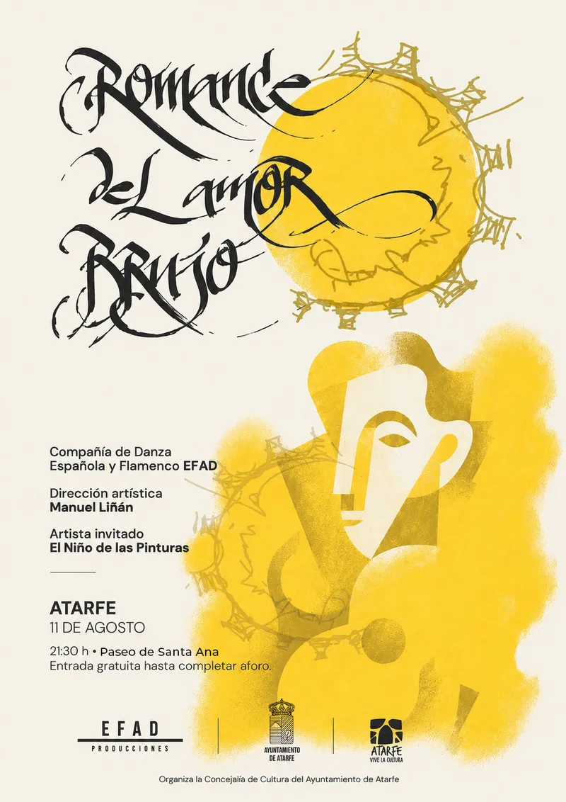 Atarfe celebra la cultura con "Romance del Amor Brujo" de Lorca y Falla