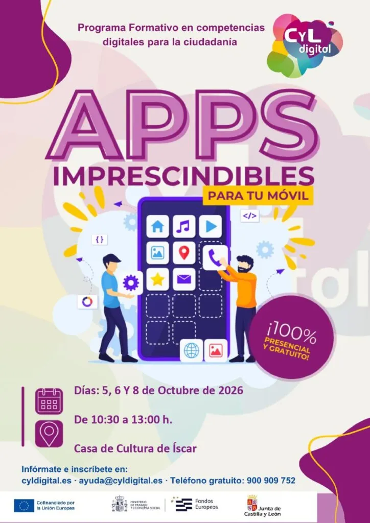 Íscar ofrece formación gratuita en competencias digitales y ChatGPT