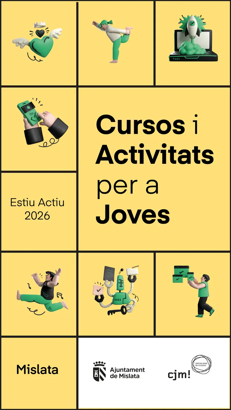 Mislata lanza 'Estiu Actiu 2026': cursos y actividades gratuitas para jóvenes este verano