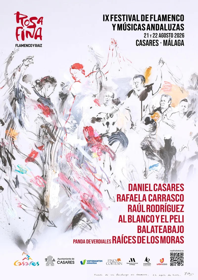 Casares acoge el IX Festival Flamenco Rosa Fina con figuras de renombre