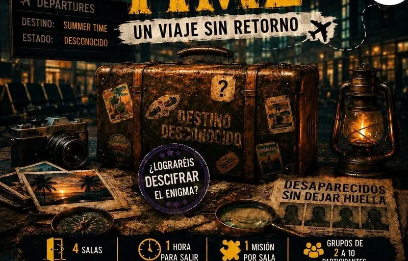 Villena lanza un escape room veraniego para jóvenes: 'SUMMER TIME: Un viaje sin retorno'