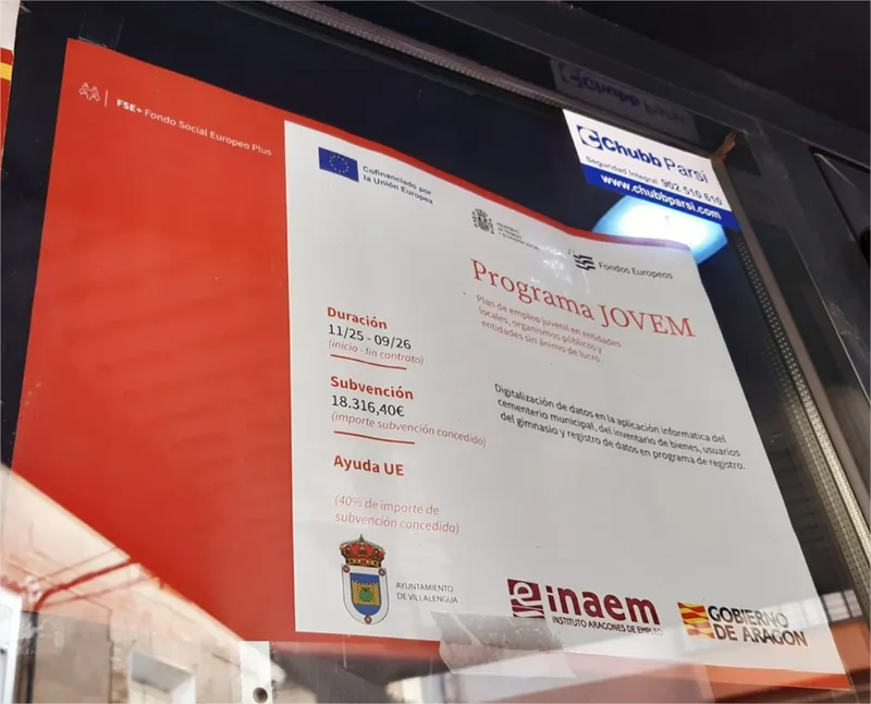 Villalengua recibe una subvención del INAEM para digitalizar servicios municipales