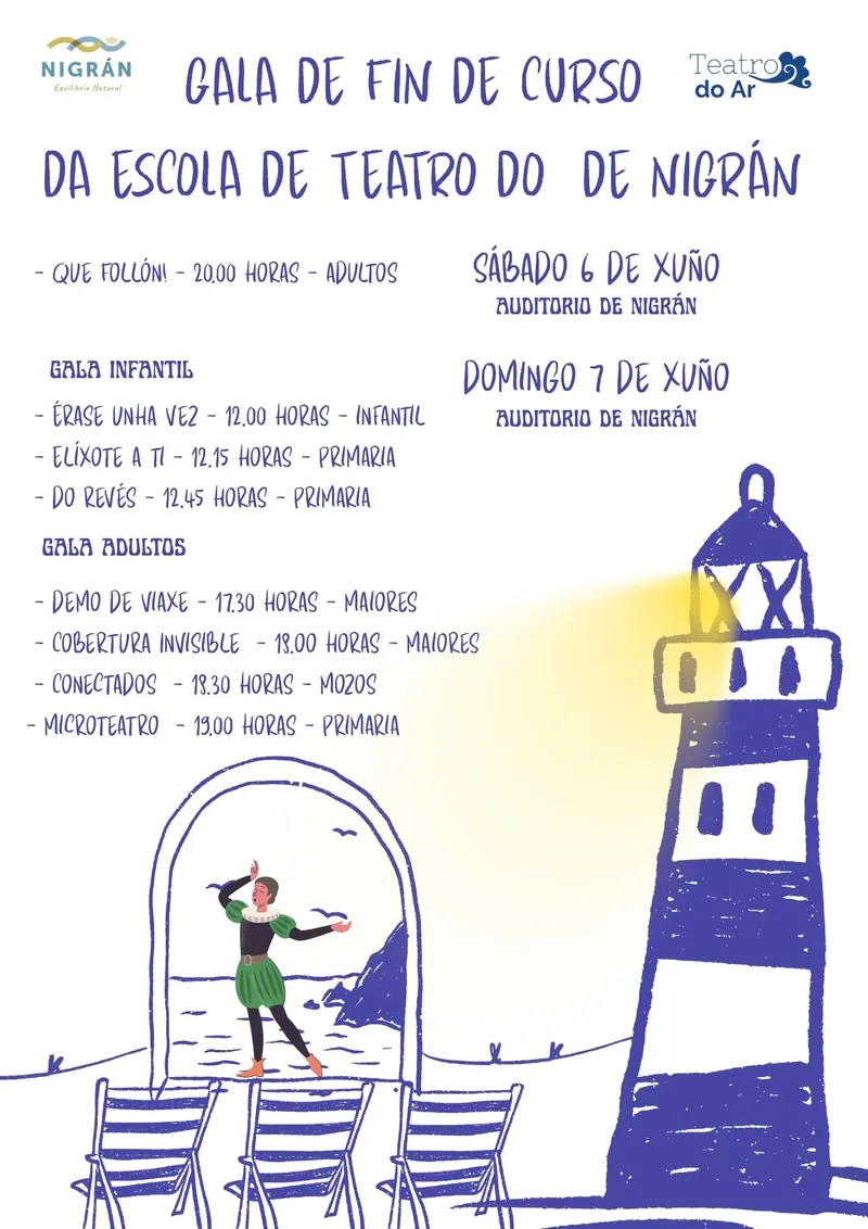 Nigrán celebra la Gala Fin de Curso de su Escuela de Teatro