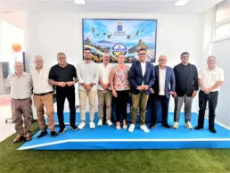 Telde da la bienvenida al nuevo presidente de la Federación Canaria de Dominó