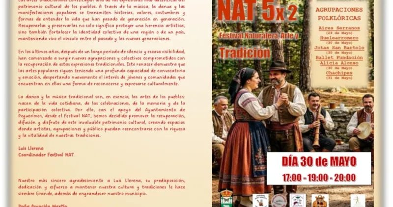 Peguerinos celebra la V edición del Festival NAT para preservar las artes tradicionales